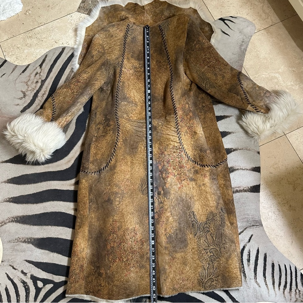 YVES SALOMON Shearling Long Coat🌸 - Picture 15 of 16